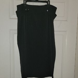 Elegant Black Strapless Dress